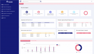 Tenantor Property Management System Welcome Screen